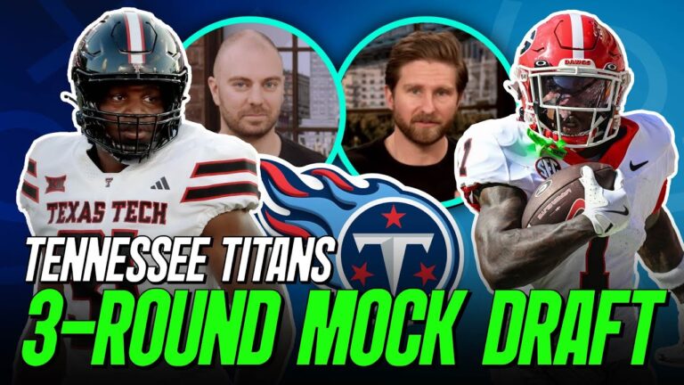 Tennessee Titans 3 Round Mock Draft PFF