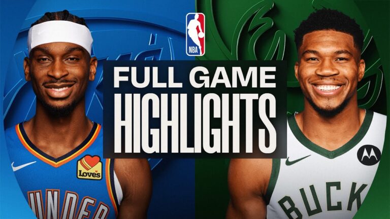 THUNDER at BUCKS FULL GAME HIGHLIGHTS January 21, 2026