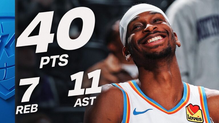 Shai Gilgeous-Alexander Joins Wilt With Historic 40-PT Night January 21, 2026