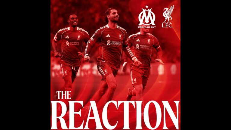 The Reaction: Reds score three in Marseille