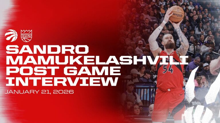 Sandro Mamukelashvili Post Game at Kings January 21, 2026