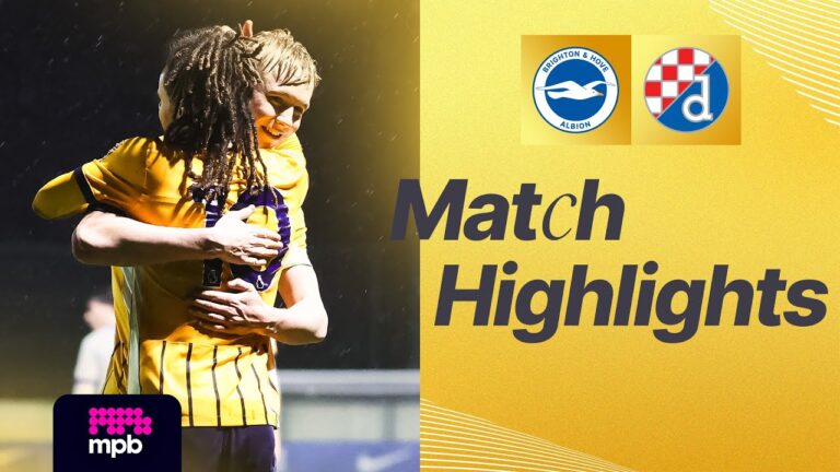 HIGHLIGHTS Brighton v Dinamo Zagreb PL International Cup