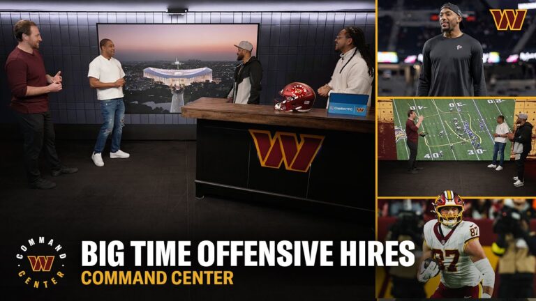 Top-Tier Tight Ends NEW Stadium Reveal Reactions! Command Center Washington Commanders NFL