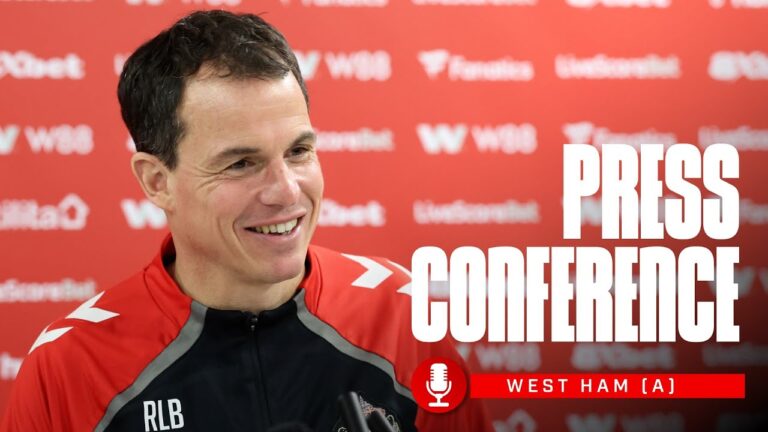 We are growing with experiences Régis Le Bris On West Ham Trip Press Conference