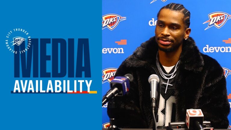 Shai Gilgeous-Alexander on finishing strong on the road trip Postgame Media January 21, 2026