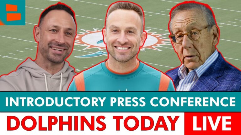 Miami Dolphins Press Conference LIVE: Jeff Hafley & Jon-Eric Sullivan Introduction