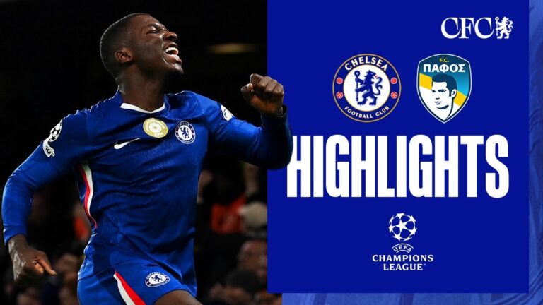 Chelsea 1-0 Pafos HIGHLIGHTS Champions League 2025 26