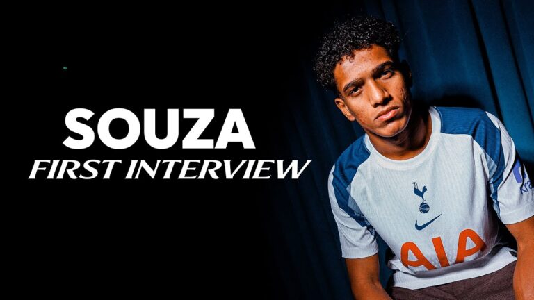 Souza’s first Spurs interview!