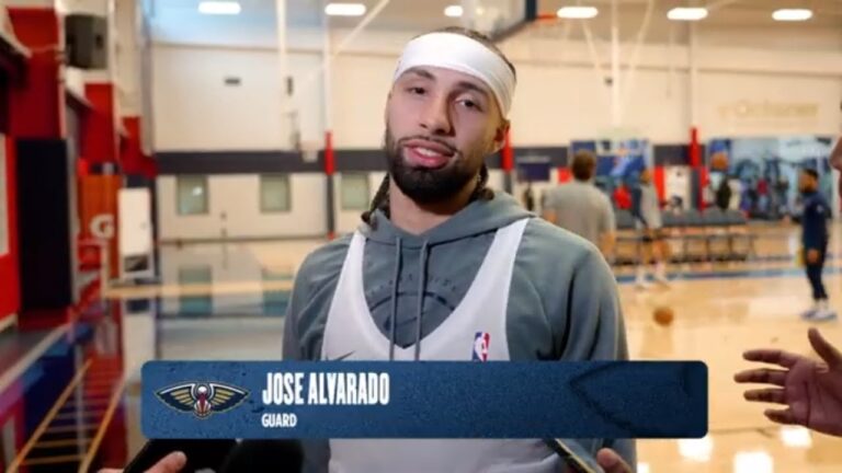 Jose Alvarado talks Injury Timeline, NBA Trade Deadline New Orleans Pelicans