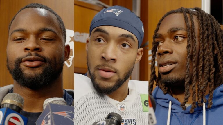 Kayshon Boutte, TreVeyon Henderson, Rhamondre Stevenson & More Address the Media Press Conference