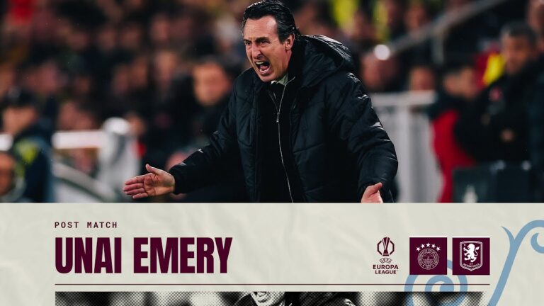 We played with discipline Unai Emery on Fenerbahçe victory POST MATCH