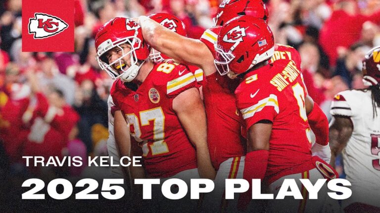 Travis Kelce Top Plays of the 2025 Season Kansas City Chiefs