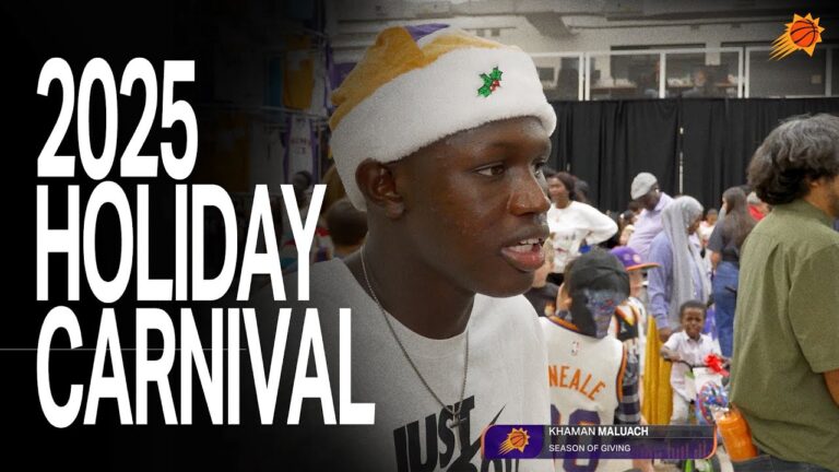 Phoenix Suns Holiday Carnival Benefiting Community Youth Organizations in the Valley