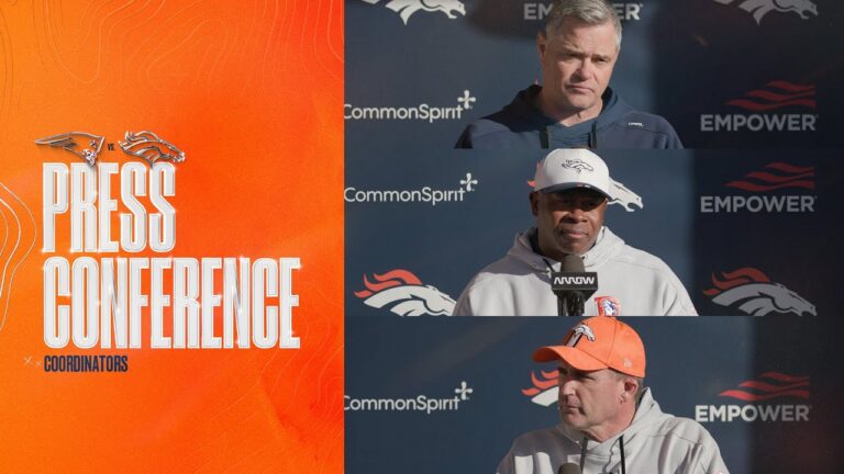 OC Joe Lombardi, DC Vance Joseph & STC Asst. HC Darren Rizzi meet media ahead of AFC Championship