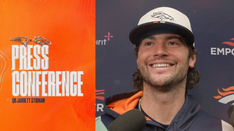 QB Jarrett Stidham on teammates support for him: It means a lot