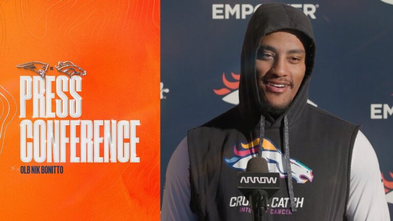 OLB Nik Bonitto on being named a finalist for Defensive Player of the Year: Its a true honor