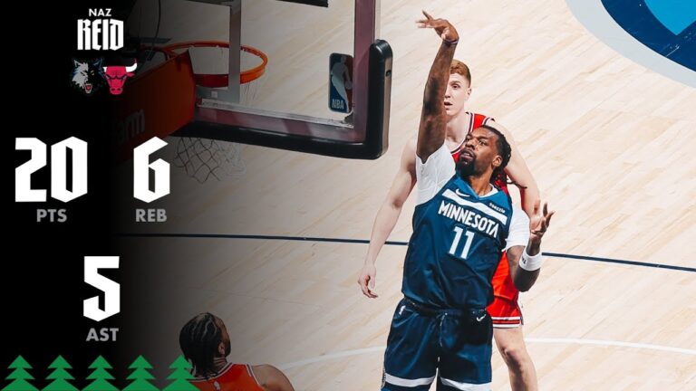 Naz Reid Scores 20 Points Against Chicago Bulls 01.22.26