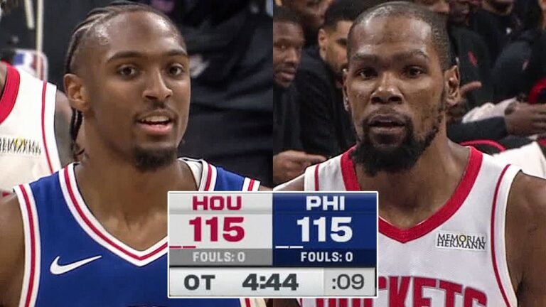 WILD OT ENDING Rockets vs Sixers January 22, 2026
