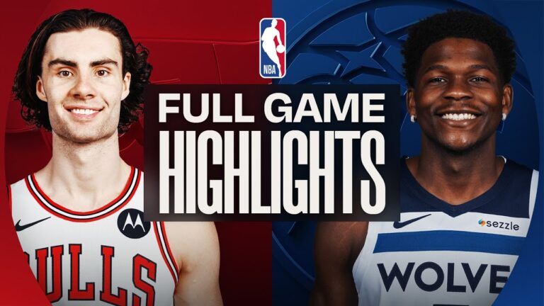 BULLS at TIMBERWOLVES FULL GAME HIGHLIGHTS January 22, 2026