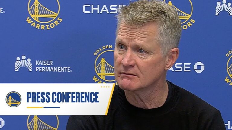 Steve Kerr Recaps Warriors Loss at Mavericks Jan 22, 2026
