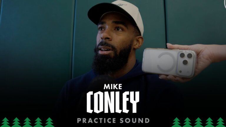 We Have Obvious Areas We Need To Improve On Mike Conley Practice Sound 01.02.26