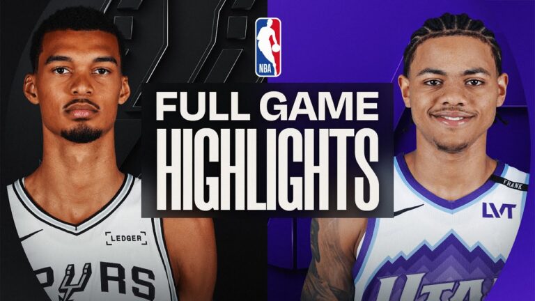 SPURS at JAZZ FULL GAME HIGHLIGHTS January 22, 2026