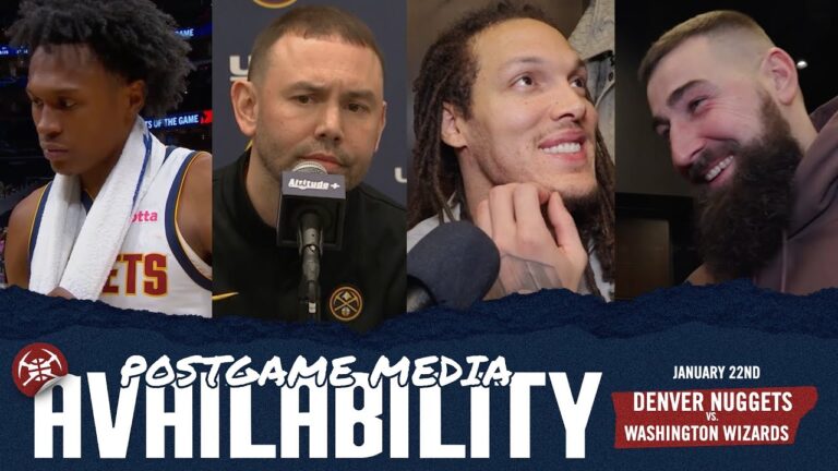 ALL Denver Nuggets Postgame Media vs. WAS