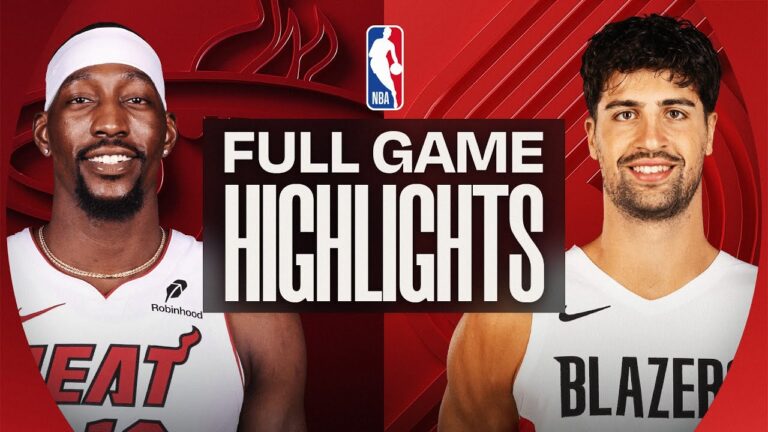 HEAT at TRAIL BLAZERS FULL GAME HIGHLIGHTS January 22, 2026