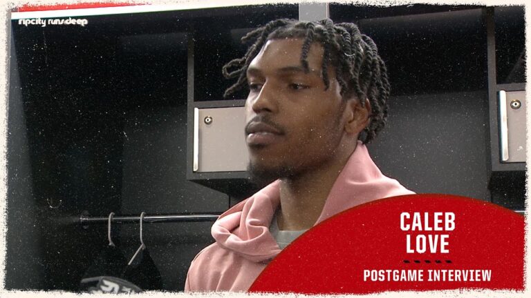 Caleb Love Postgame Media Availability vs Miami Heat January 22nd, 2026