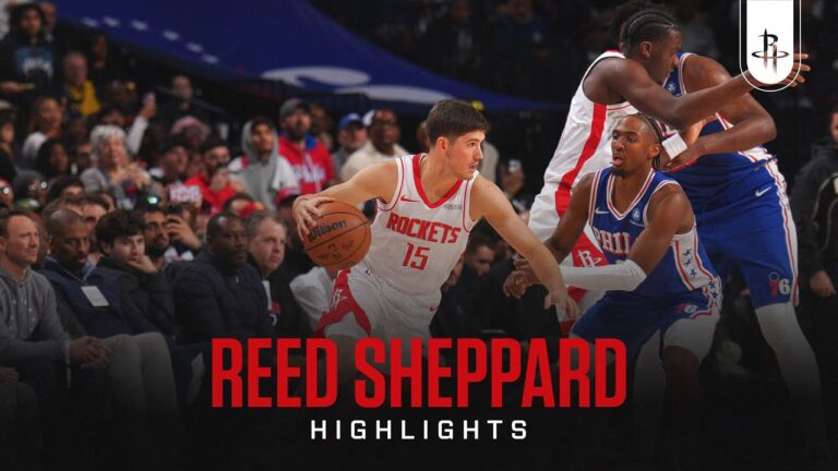 Reed Sheppard (14 points) Highlights vs. Philadelphia 76ers