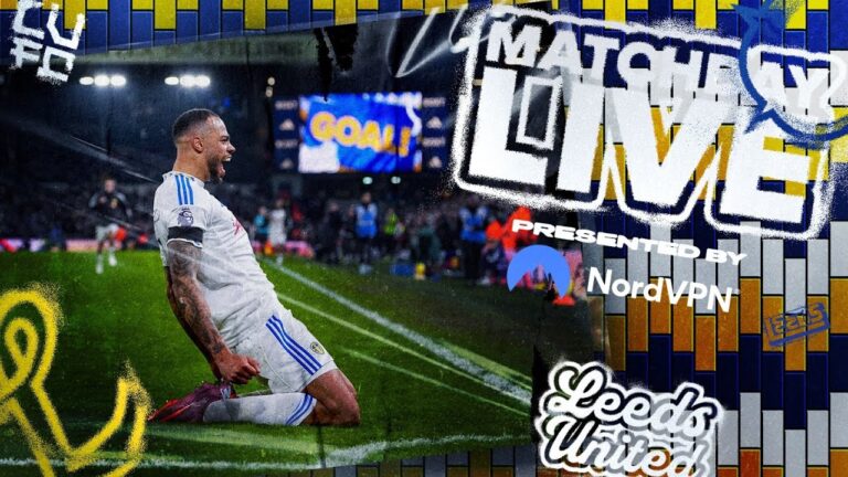 Matchday Live Everton v Leeds United