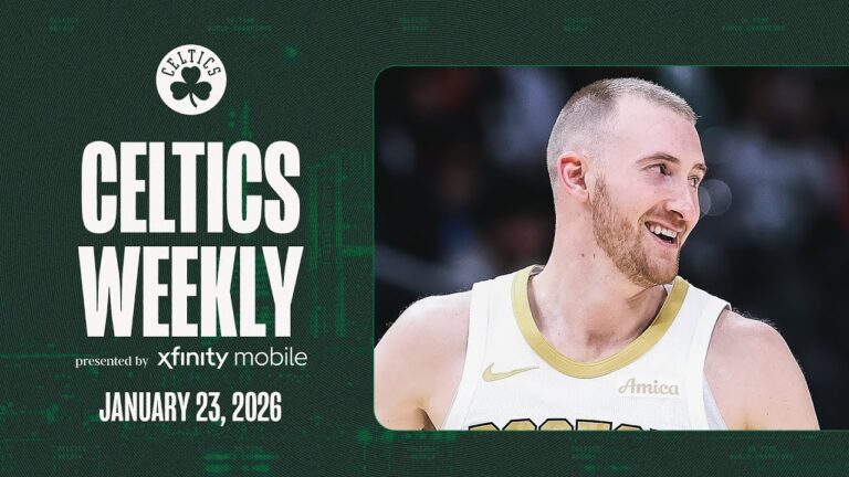 Explaining How Sam Hauser is Leading the NBA in 3-Pointers in January Celtics Weekly