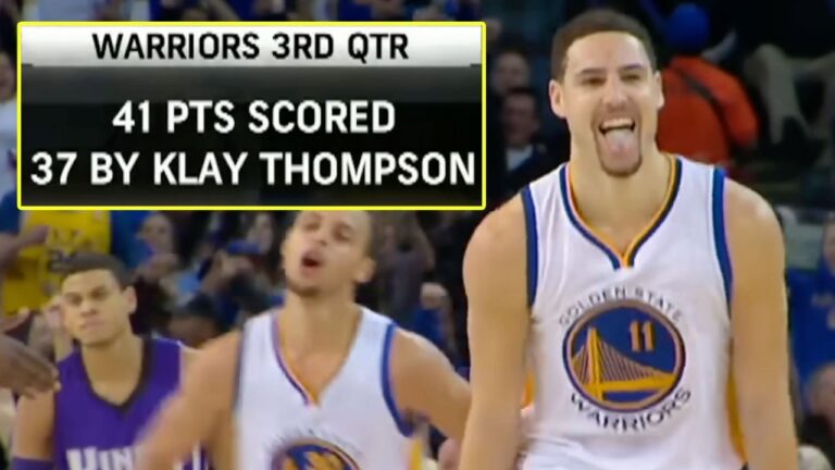 The Game Klay Scored 37 PTS In One QTR NBA Classic Game
