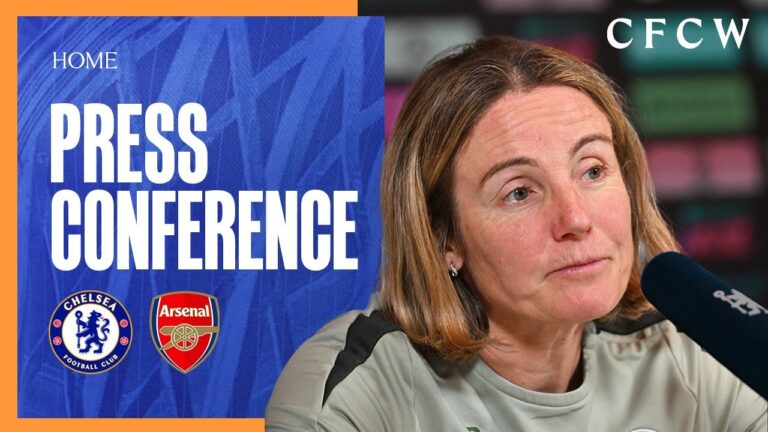 BOMPASTOR Press Conference WSL GW13 Chelsea vs Arsenal 23 1 26 CFCW