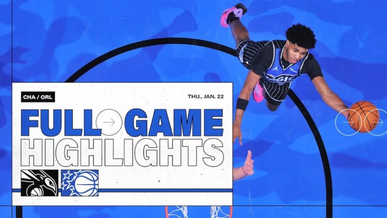 Full Game Highlights: Charlotte Hornets Vs. Orlando Magic 1.2.26