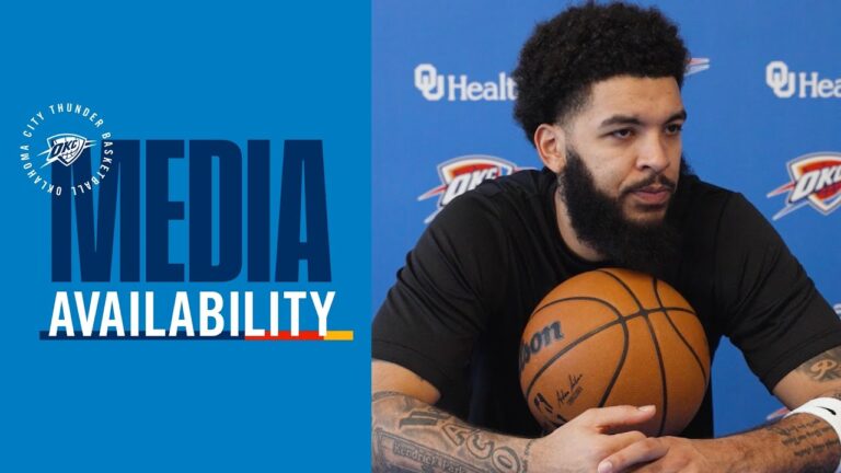 Shootaround Media One on One with Branden Carlson January 23, 2026 OKC Thunder