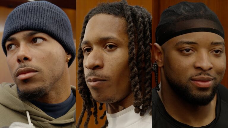 Marcus Jones, Kyle Williams & Anfernee Jennings Address the Media Patriots Press Conference