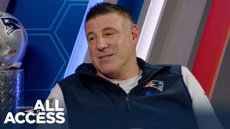 Mike Vrabel Discusses Preparations for the AFC Championship Game New England Patriots