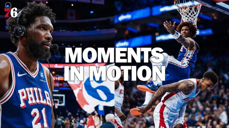Moments in Motion: Sixers vs. Rockets 01.22.26