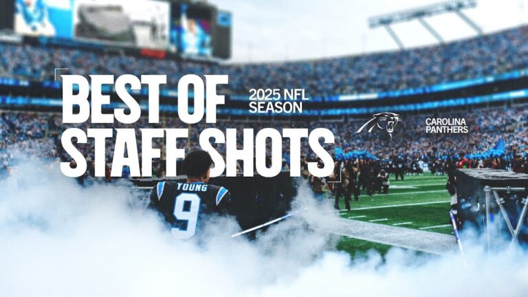 Cinematic Recap The BEST Staff Shots of the 2025 Season Carolina Panthers
