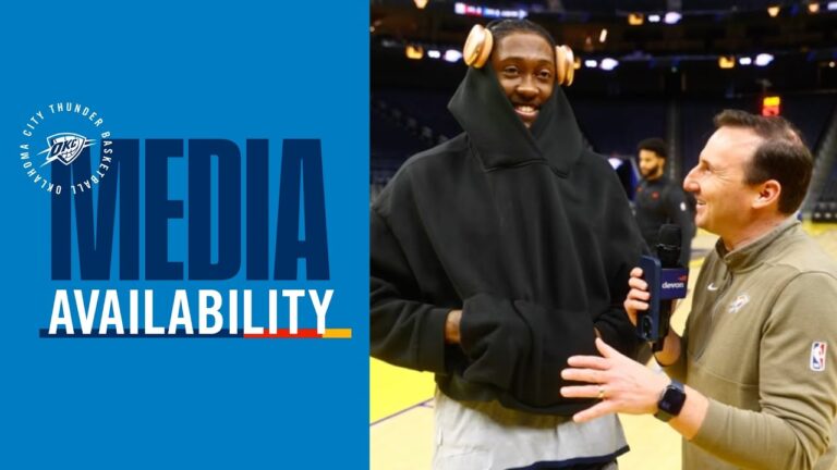 Shootaround Media One on One with Jalen Williams January 2, 2026 OKC Thunder