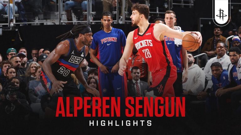 Alperen Sengun (19 points) Highlights vs. Detroit Pistons