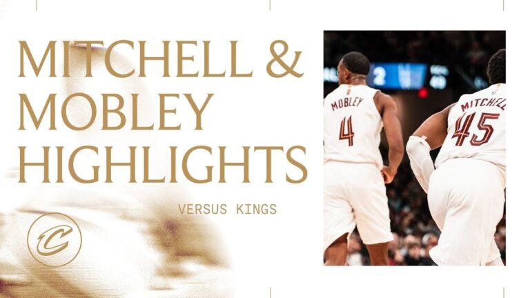 Cavs vs Kings Donovan Mitchell & Evan Mobley Highlights 01.23.2026