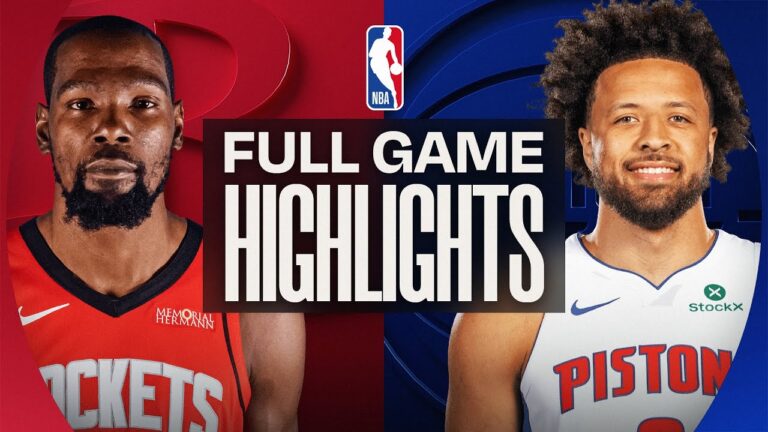 ROCKETS at PISTONS FULL GAME HIGHLIGHTS January 23, 2026