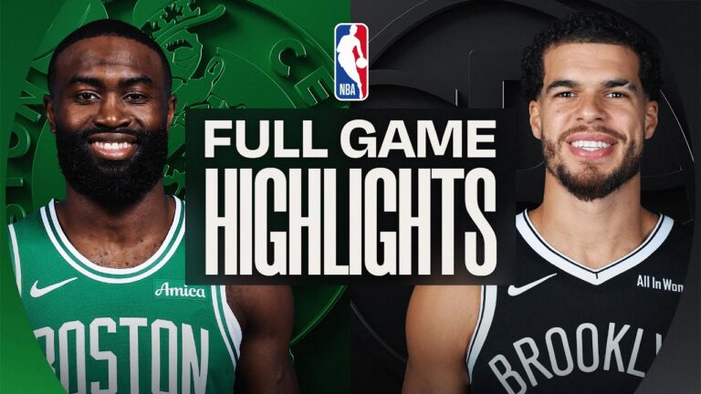 CELTICS at NETS FULL GAME HIGHLIGHTS January 23, 2026