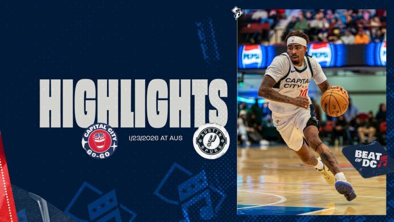 Highlights: Capital City Go-Go at Austin Spurs 1.23.2026