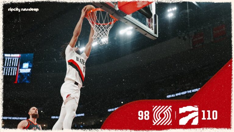 Portland Trail Blazers vs Toronto Raptors January 23rd, 2026