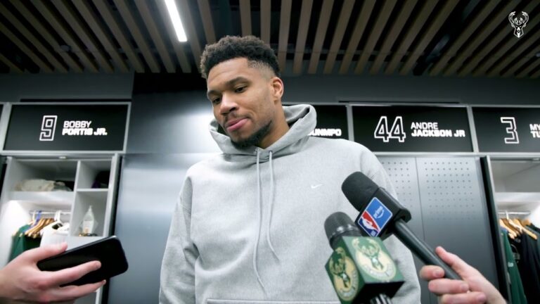 Giannis Antetokounmpo Postgame Media Availability 01.19.26