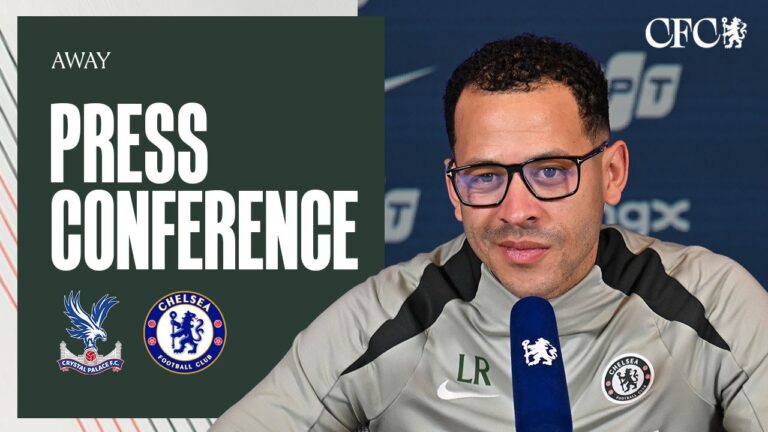 Rosenior Press Conference Crystal Palace vs Chelsea Premier League 23 01 26 Chelsea FC 25 26
