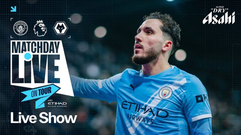MATCHDAY LIVE ON TOUR IN CHINA! Man City v Wolves Premier League
